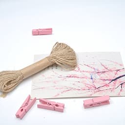 100 Stuks Mini Gekleurde Wasknijpers 3,5 cm - Multifunctionele Wooden Clips voor Ambachten en Decoraties — thumbnail 3