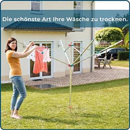 Droogmolen XL 40m - Ruimtebesparende en duurzame oplossing voor je wasgoed — thumbnail 1