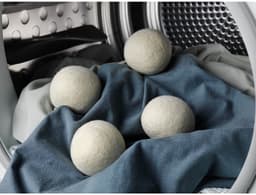 AEG M9YHODB1 - Wasmachine-onderhoud - Katoenen Wasdrogerballen - 4 stuks - Katoenen opbergtas — thumbnail 1