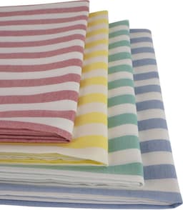 Waszak 60x60 cm - Met K-locksluiting - Blauw gestreept — thumbnail 5