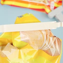 Zaksluitklemmen - Levensmiddelklemmen Voedselclips - Voedsel Vers Houden - Vochtbestendig Ontwerp - 8 stuks - Wit Grijs — thumbnail 2