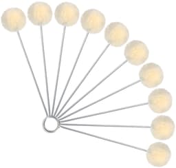Solidchoice - Set van 10 Wol Applicator Ballen voor Leerbewerking — thumbnail 1