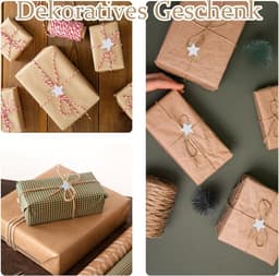 Wasknijpers hout, decoratieve knijpers handwerk clips - Kerstmis houten klemmen voor foto klein handwerk klemmen voor Kerstmis party decoratie bruiloft sterren — thumbnail 2