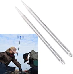 Draadantenne Grondanker, Aluminiumlegering 2 Stuks, Buitenanker voor Korte Verticale Antennes - SWR-optimalisatie — thumbnail 4