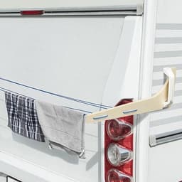 Waslijn Set - Caravan Waslijn - Buiten Droge Kleding - Verticale Montage - 20 Meter Lijn - Niet Gespecificeerd — thumbnail 2