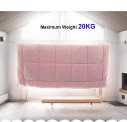 Intrekbare Waslijn - Uitschuifbare Waslijn - Kleding Drogen - Zwaar Gebruik - 6 meter - Goud — thumbnail 5