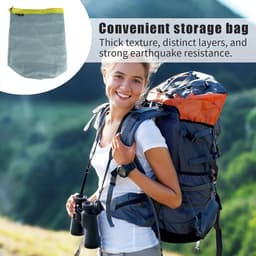 Wasserij Mesh Bag - Wasnet Opslag - Kleding Beschermen - Ademend Materiaal - XXL - Multi Color — thumbnail 2