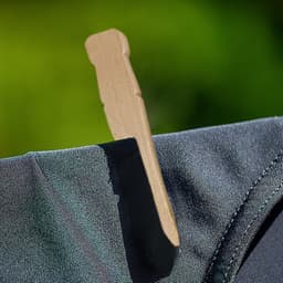 Houten Wasknijpers - Kleding Knijpers - Kleding Drogen - Milieuvriendelijk Alternatief - 65 cm - Natuurlijk Hout — thumbnail 2