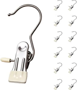 12 Stuks Washaken - Roestvrij staal voor Kleding en Sokken — thumbnail 1