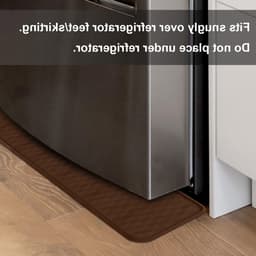 Siliconen Drupbak voor Koelkast 95x21.5cm - Antislip Beschermmat voor Koelkast, Wasmachine en Droger - Ideaal voor Vloerbescherming en Gemakkelijk Schoonmaken — thumbnail 4