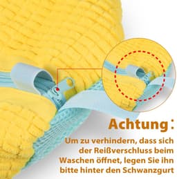 2 stuks schoenwaszakken, wasmachine, multifunctionele beschermende sneakers, waszak, herbruikbare waszak, schoenen voor alle soorten schoenen en maten (geel) — thumbnail 5