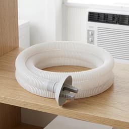 Afvoerslang Set - Condensafvoer Slang - Airco Condens Afvoeren - Gerichte Afwatering Mogelijk - 18 Meter Lang - Wit — thumbnail 2