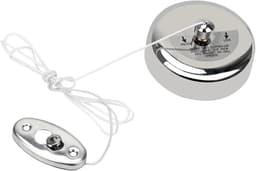 Intrekbare Waslijn - Kleding Droger Touw - Was Drogen Buiten - Roestvrij Staal - 2.8 Meter - Zilver — thumbnail 1