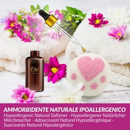 SnelShoppen - MGKolbe® Drogerballen 100% Wol 2e Generatie, Sneldrogend, Energiebesparend, Hypoallergeen, Kreukvrij, 6 Stuks, Gemaakt in Italië — thumbnail 1