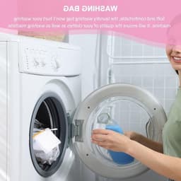 6-delige Mini Wasmachine Set voor Ondergoed en Kleding - Reisvriendelijke Wasnetjes en Wasmiddel voor Efficiënt Wassen — thumbnail 4