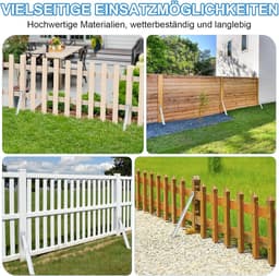 SnelShoppen - Bottom Manker Storm Anchor voor Privacy Scherm, Gegalvaniseerd Staal, Grondankers voor Tuinhekken, Postankers voor Tuin, Windanker voor — thumbnail 5