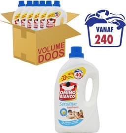 Omino Bianco Sensitive - 6 x 2L - 240 Wasbeurten - Voordeelverpakking — thumbnail 3