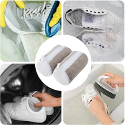 Waszak met ritssluiting voor schoenen - Schoenen waszak voor wasmachine met schoenennet — thumbnail 5