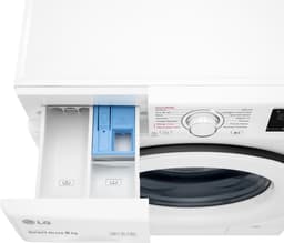 LG F4WV308S3E wasmachine Voorlader 8 kg 1400 RPM Wit — thumbnail 3