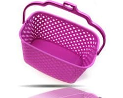 Goodivery ® Kleurrijke Peg Basket Voor Wasgoed - Handige Opbergoplossing Met Hanger En Haak