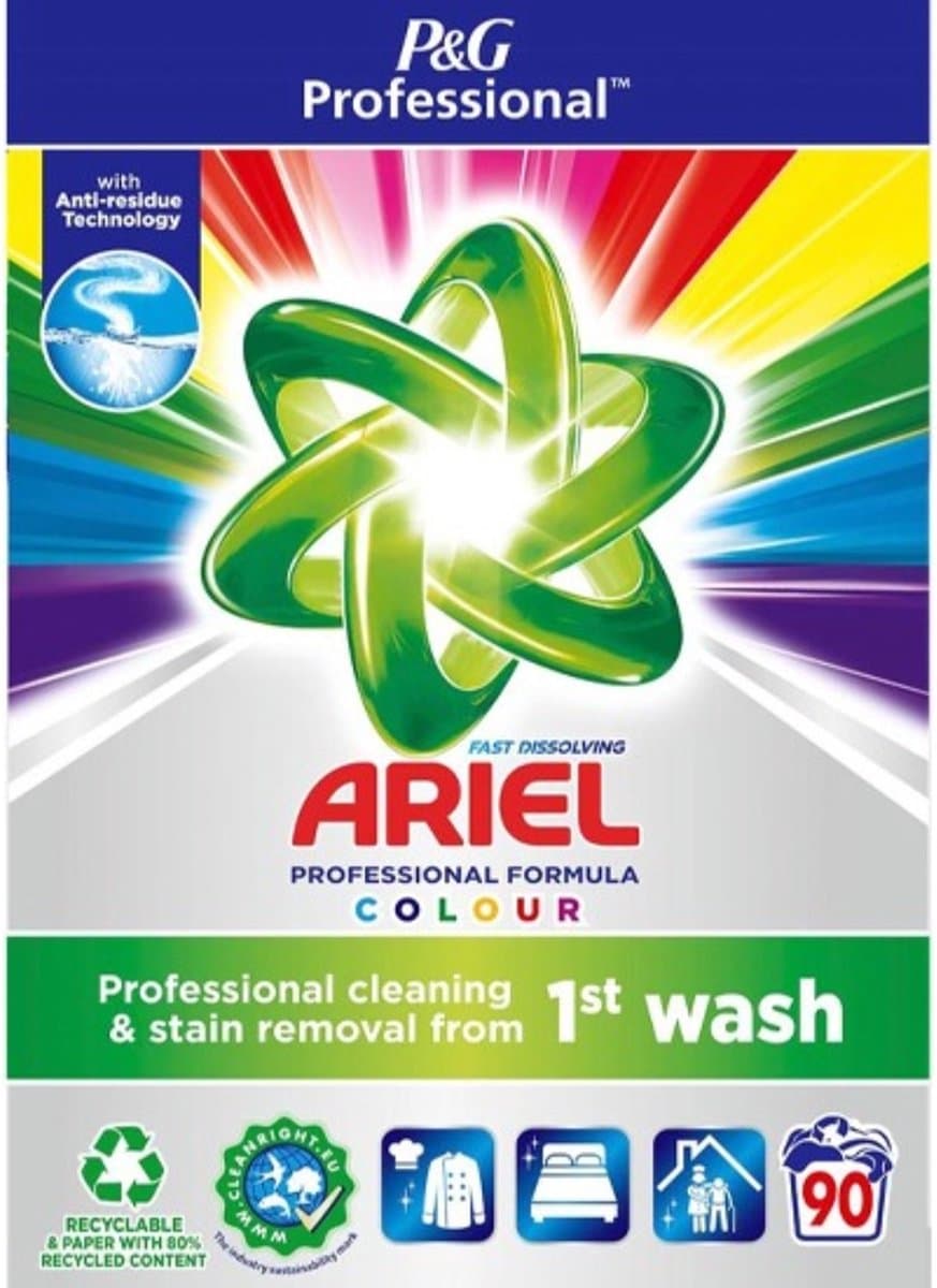 Ariel - Profesional - Waspoeder Color - 5.5kg - 90 Wasbeurten — afbeelding 1