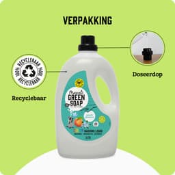 Marcel's Green Soap Kleur Wasmiddel - Grootverpakking - Perzik & Jasmijn - 3L - 69 wasbeurten — thumbnail 4