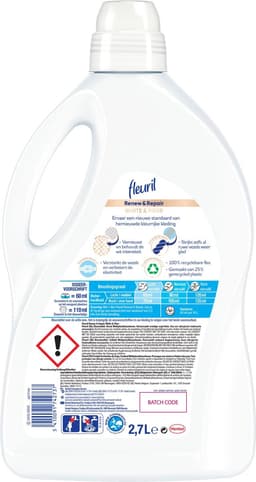 Fleuril White & Fiber - Vloeibaar Wasmiddel - Witte Was - 45 wasbeurten — thumbnail 3