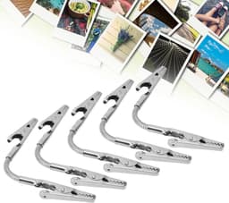 5 Stuks Dubbele Kop Alligator Clips voor Foto's Memo's en Kaarten — thumbnail 4