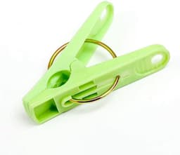 20 Plastic Hanger Clips voor Wasknijpers en Afdichtingsclips - 4 Kleuren - PP Materiaal — thumbnail 5
