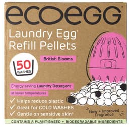 Ecoegg Navulling - 50 wasbeurten – Britse Bloei - Was Ei - Wasmiddel - Hervulbaar - Duurzaam - Hypoallergeen - Geschikt voor baby's en mensen — thumbnail 1
