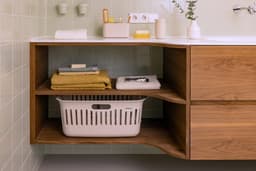 Brabantia Collect-It Wasmand - set van 2 - 40 l - Soft Beige — thumbnail 4