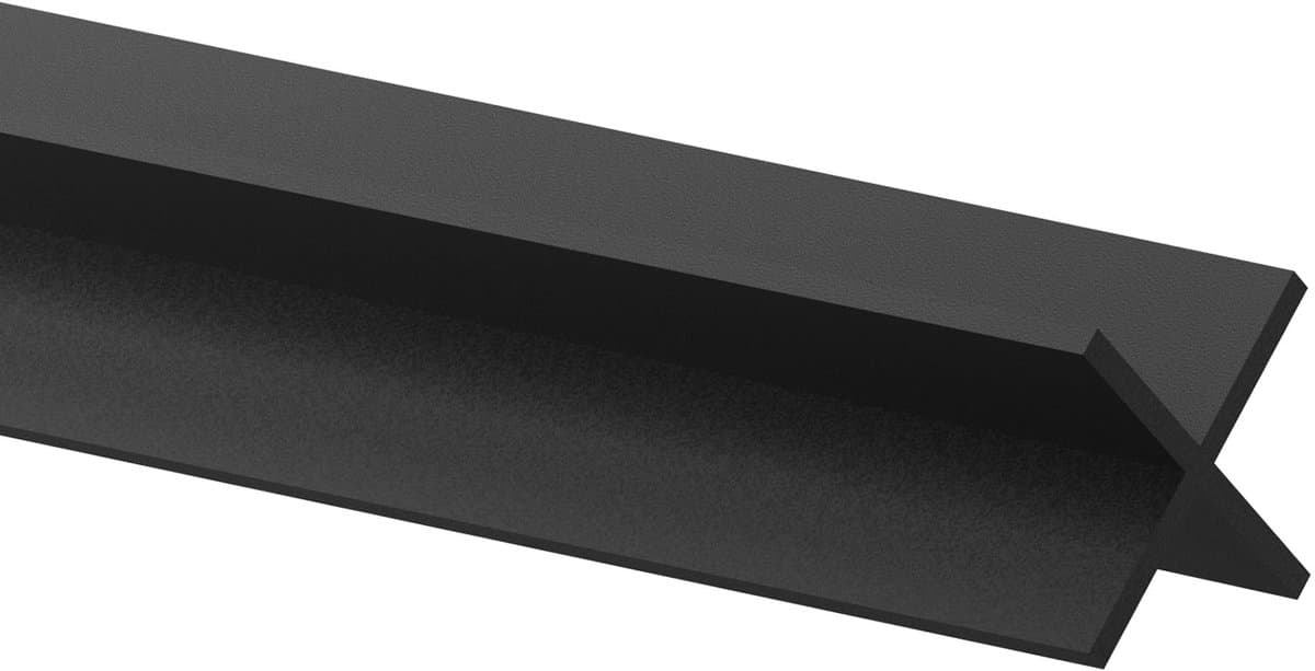 4x Grondhulsset Grondanker Paalhouder 83x60x700 mm – Verzinkt Staal – Zonder Beton – Voor Schutting, Pergola, Carport & Tuinhuis – Zwart — afbeelding 1