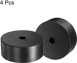 Rubberen Afstandhouders - Trillingsdempers Ringen - Apparaten Stabiliseren - Hoge Belastbaarheid - 100mm Buitendiameter - Zwart — thumbnail 4