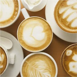 Koffie Decoratie Stencils Set - 16 stuks - Wit - Kunststof — thumbnail 5
