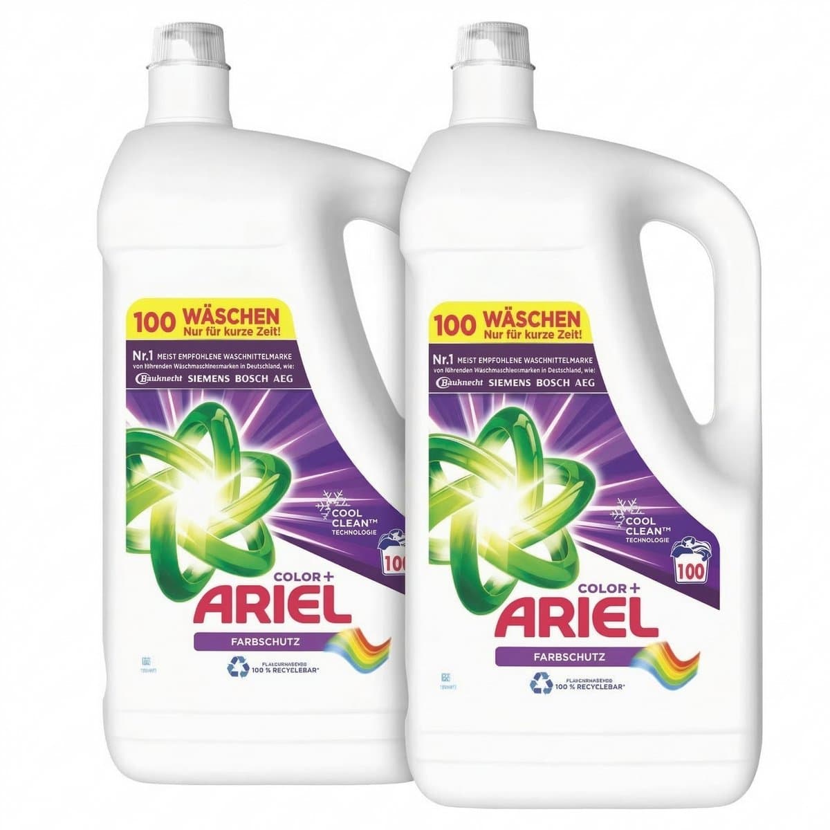 Ariel Color+ vloeibaar wasmiddel 10 liter 200 wasbeurten wasmiddel voor bonte was krachtige vlekverwijdering frisse geur — afbeelding 1