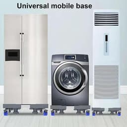 Mobiele Apparaatbasis - Verstelbare Onderstel - Huishoudelijke Apparaten Verplaatsen - Verstelbaar & Stabiel - 41-64 cm Verstelbaar — thumbnail 3