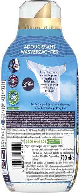 Lenor Fresh Air Wasverzachter - Zomerbriesje aan zee - 8 x 50 Wasbeurten — thumbnail 2