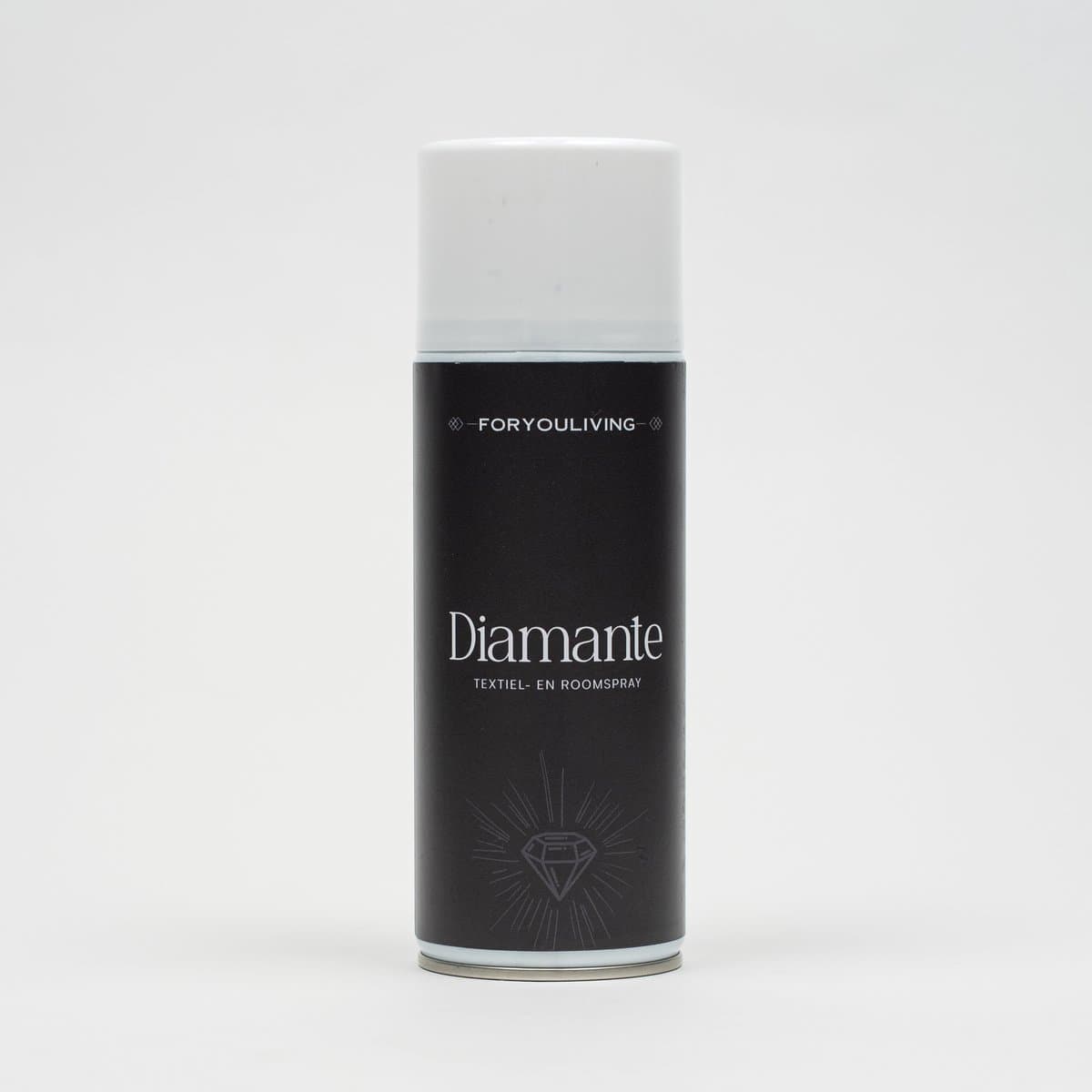 Foryouliving Textielspray Diamante 400ml - Roomspray & Interieurspray - Textielverfrisser & Kledingverfrisser — afbeelding 1