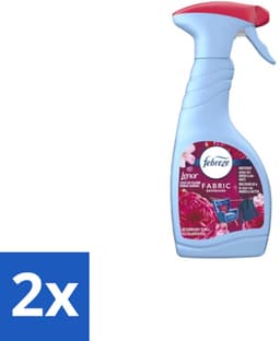 2 x Febreze – Textielspray – Robijn Jasmijn – 500 ml - Textielverfrisser - Textielgeur - Geurverwijdering - Jasmijngeur - Robijngeur — thumbnail 1