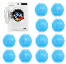 Dierenhaarverwijderaar - 12 Stuks Pluisballen voor Wasmachine - Herbruikbaar en Milieuvriendelijk — thumbnail 1