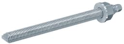Ankerstang M10x250 Verzinkt Staal 5.8 - Geschikt voor Mortel & Injectiesystemen - 10 Stuks — thumbnail 3