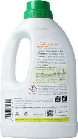 Planet Pure Wasmiddel vloeibaar gekleurde was orange 1480 Milliliter — thumbnail 2
