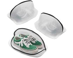Daity 3-pack - net waszak - wasmachine schoenenzak voor schoenen - sneakers - sportschoenen - tennisschoenen - slippers