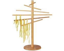 Pastadroger - Bamboe - 12 armen - Opvouwbaar - Stabiliteit