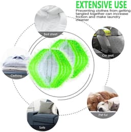 Dierenhaarverwijderaar - Wasmachine Accessoire - Set van 12 — thumbnail 5