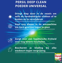 Persil Waspoeder Color - Wasmiddel - Gekleurde Was - Krachtige Vlekverwijdering - Hygiënische frisheid - Grootverpakking - 90 Wasbeurten — thumbnail 4