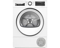 Bosch WQG235DEFG Serie 6 - Wasdroger - Warmtepompdroger - Zeer stil - Blijvend energiezuinig door Zelfreinigende condensor - Droogt zoals jij wilt met Auto Dry -NL/FR display