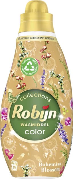 Robijn Klein & Krachtig Collections Color Bohemian Blossom Vloeibaar Wasmiddel 19 wasbeurten — thumbnail 2