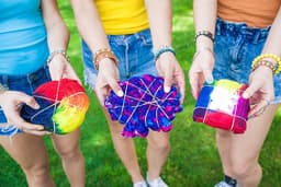 Nince Tie-Dye kit van hoge kwaliteit Kit 3 - Complete kit van 5 kleuren textiel - Tie Dye set - Tie Dye verf premium kwaliteit 3 varianten — thumbnail 4