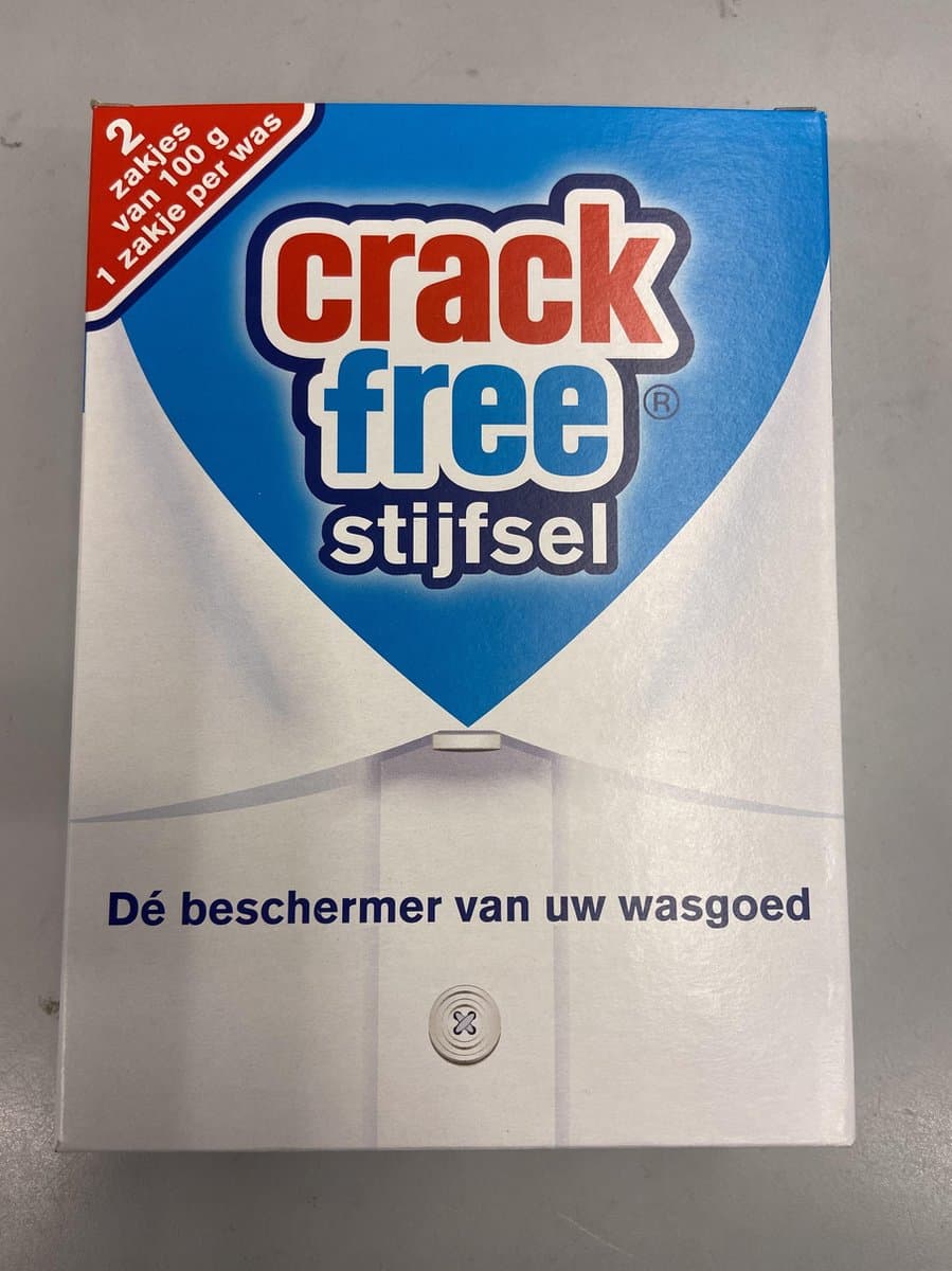 Crackfree stijfselpoeder 200 Gram 2 consumentenverpakkingen — afbeelding 1